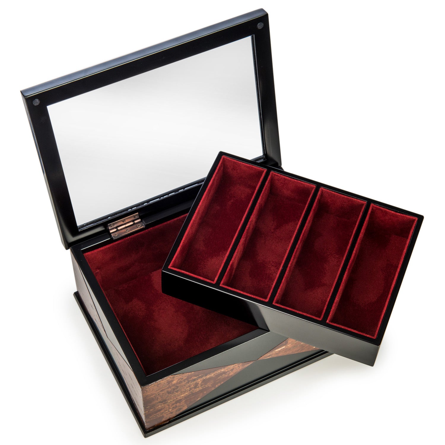 Premium Handmade Japanese Wooden Jewellery Box