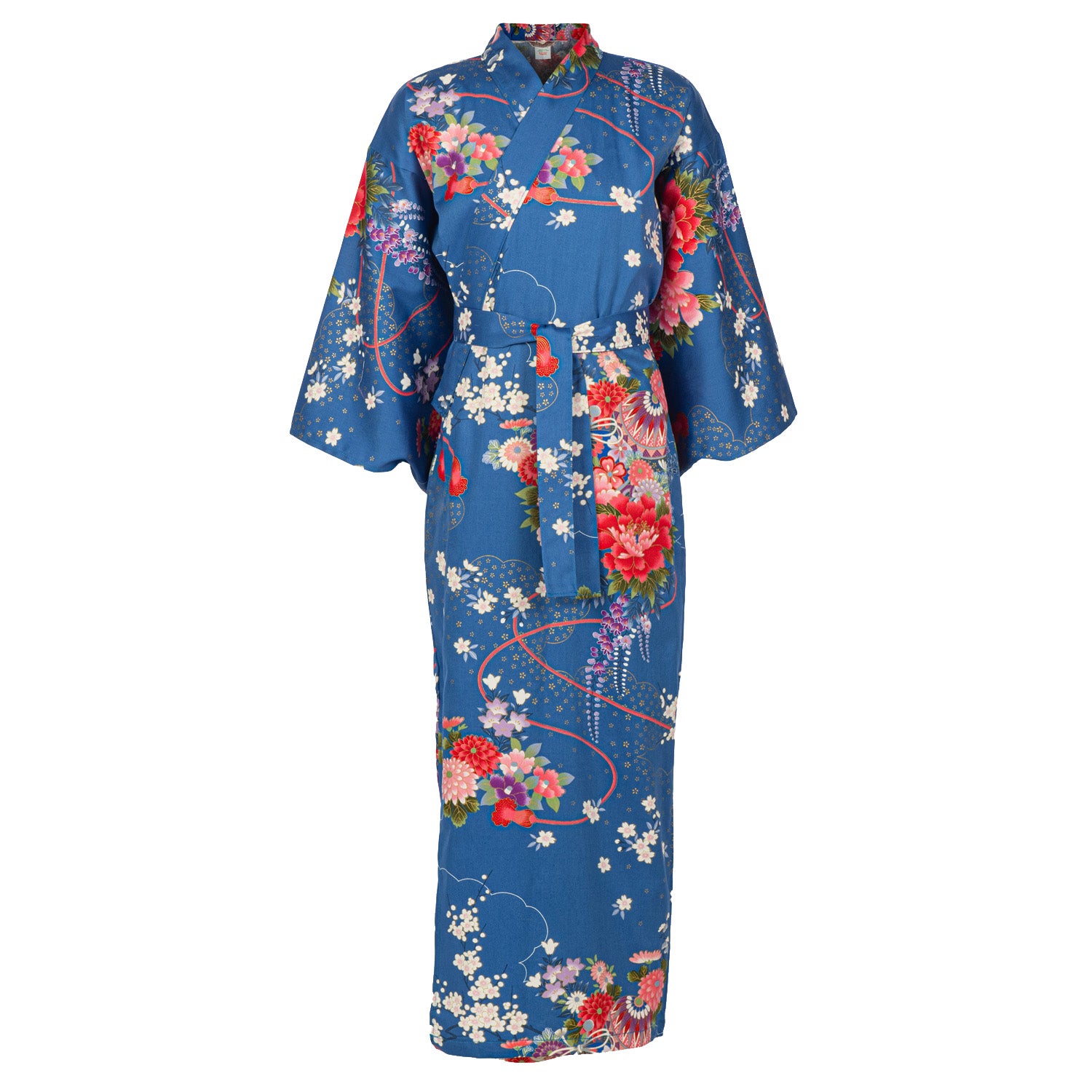 Princess Blue Age 8 to 9 Japanese Girls Kimono – The Japanese Shop