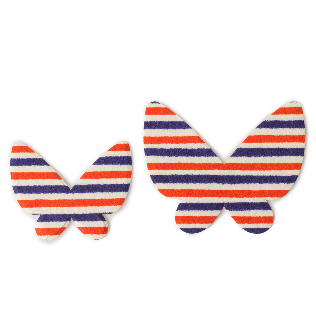 Red and Blue Butterfly Japanese Stickers Pack 20 The Japanese Shop