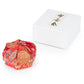Red Floral Traditional Japanese Jewellery Box