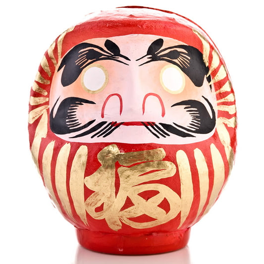Red Japanese Daruma Doll Lucky God