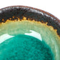 Round Turquoise Crackleglaze Japanese Sauce Dish