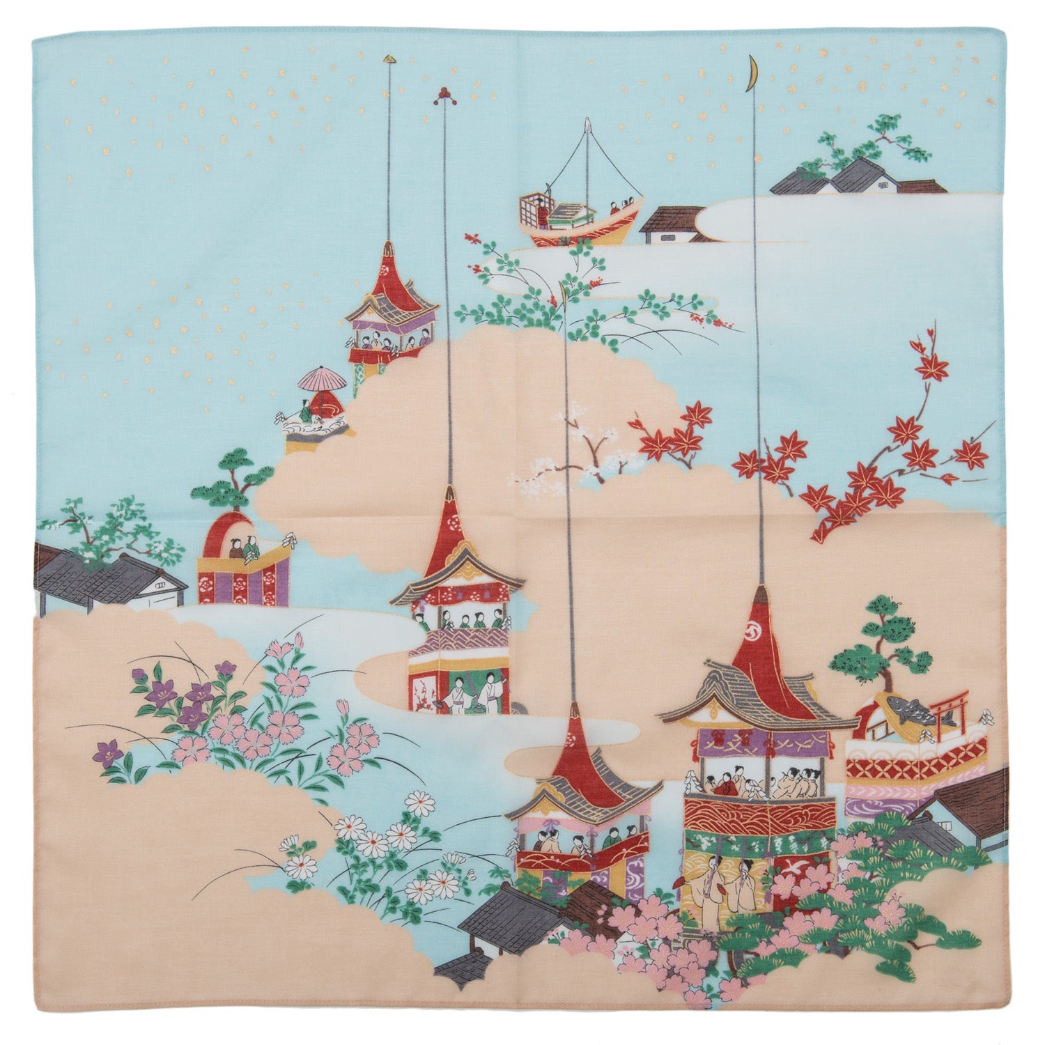 Seaside Quality Japanese Handkerchief