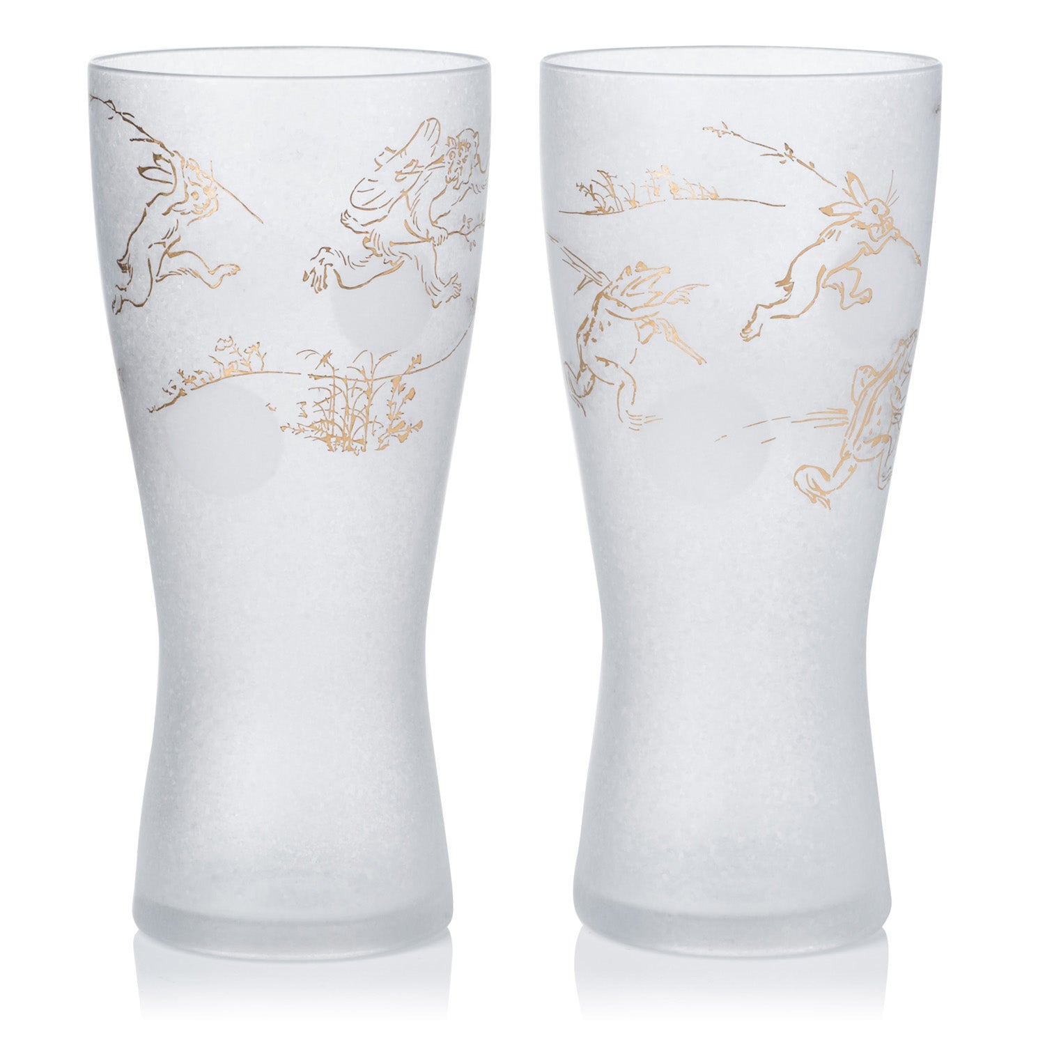 Set Of 2 Choju Giga Premium Japanese Beer Glasses – The Japanese Shop