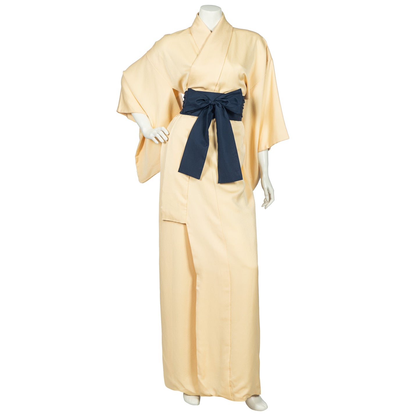 Shinano Japanese Silk Vintage Kimono Robe