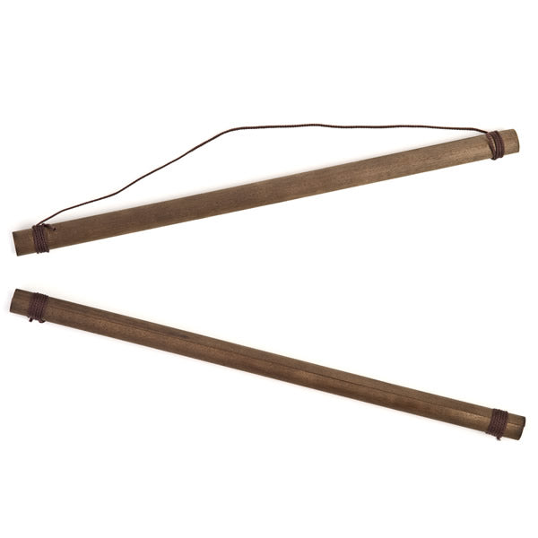 Small Japanese Tapestry Hanging Poles