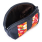 Small Navy Blue Japanese Pouch Bag