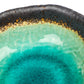 Small Turquoise Crackleglaze Japanese Bowl