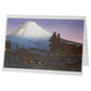 Snow Capped Mount Fuji Japanese Notecard