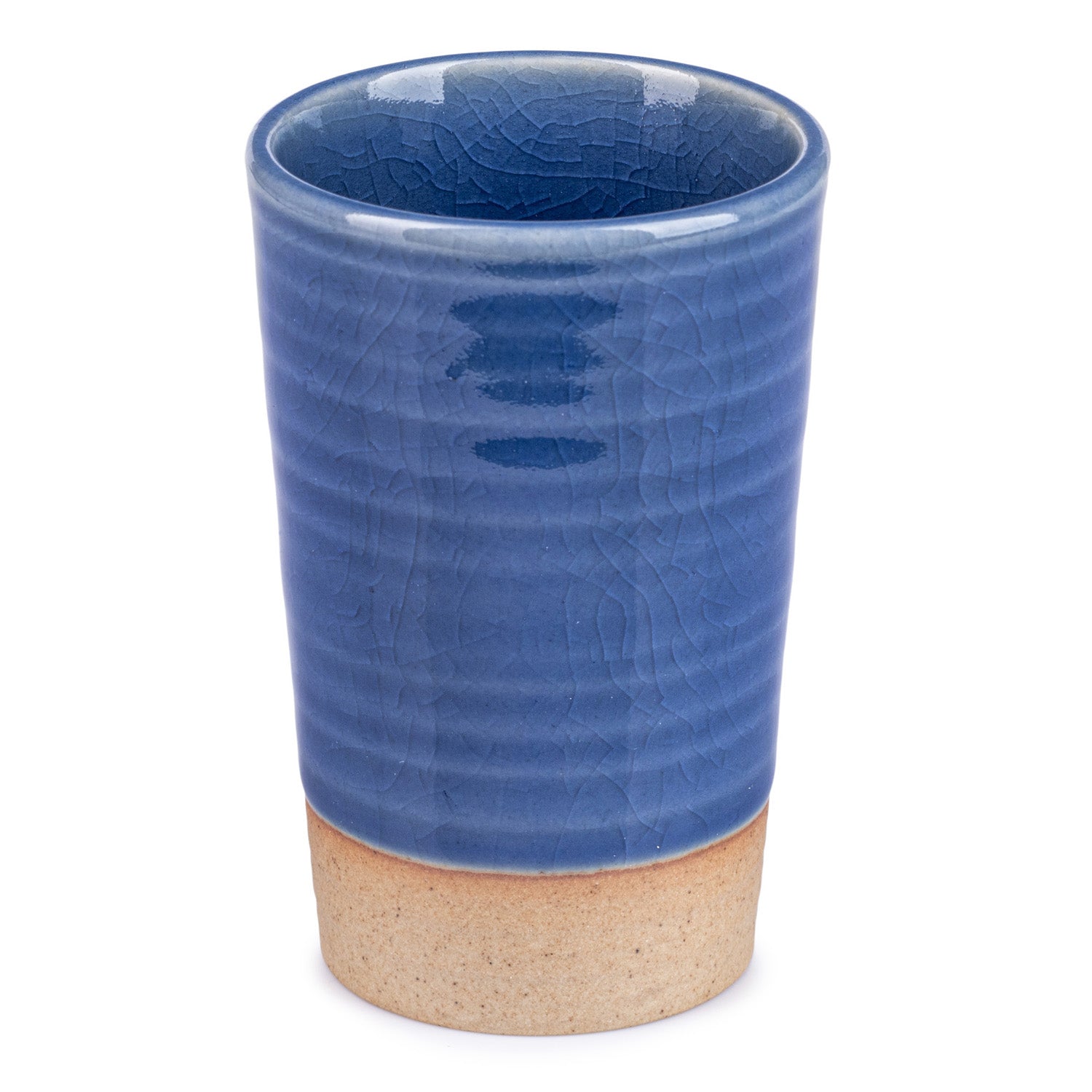 Tall Blue Quality Japanese Sake Cup