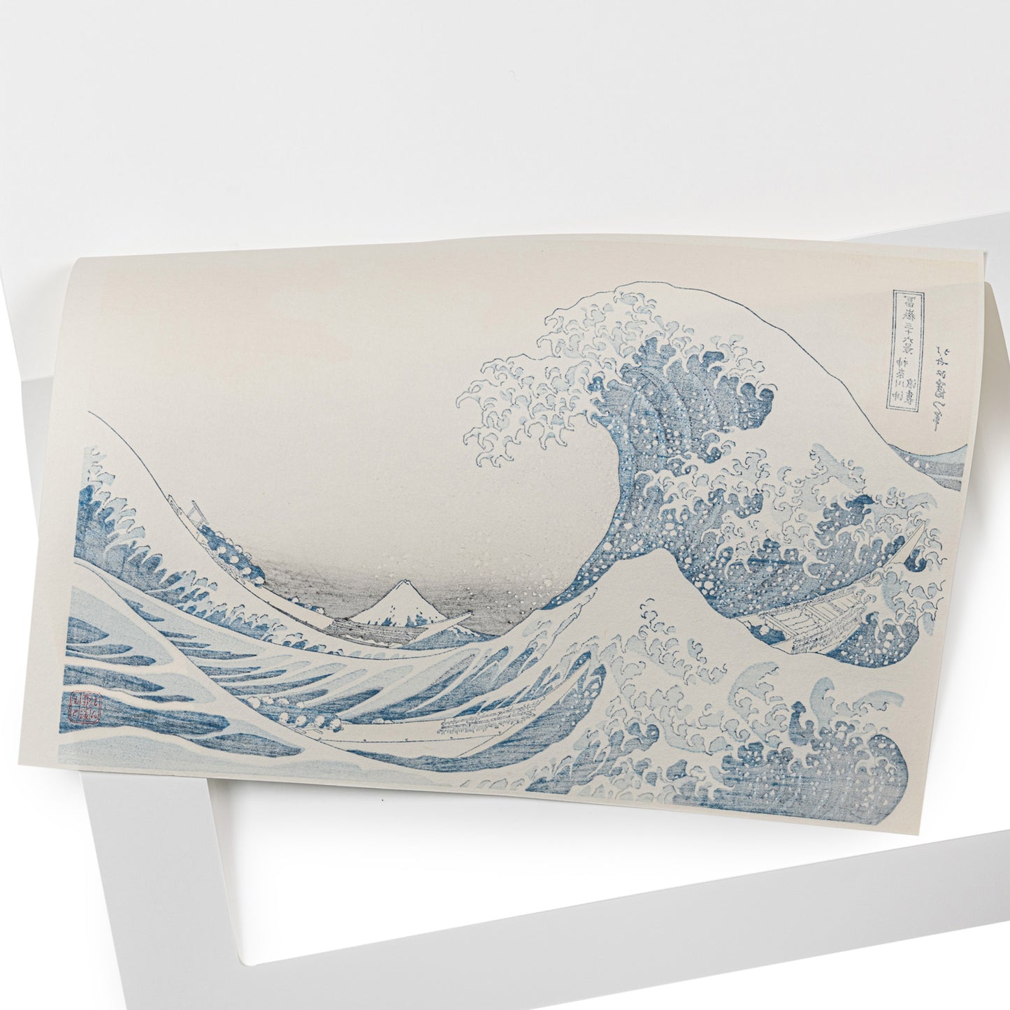 Framed The Great Wave off Kanagawa Woodblock Print