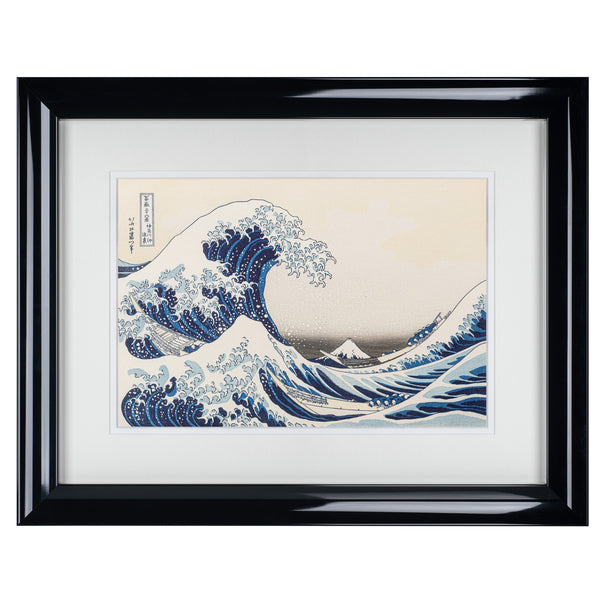 Katsushika Hokusai's The Great Wave off Kanagawa, famous shops vintage woodblock print for wall art