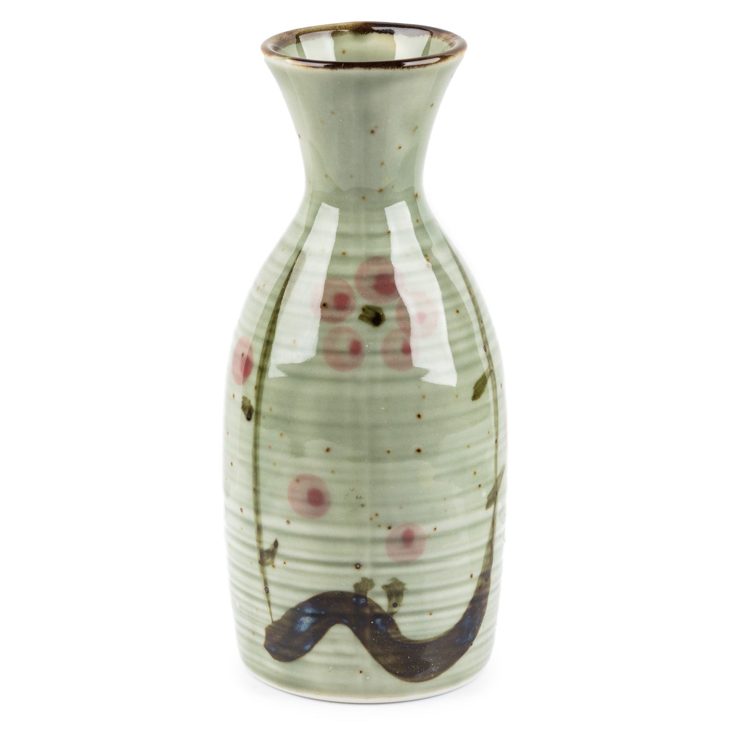 Ume Japanese Ceramic Sake Bottle