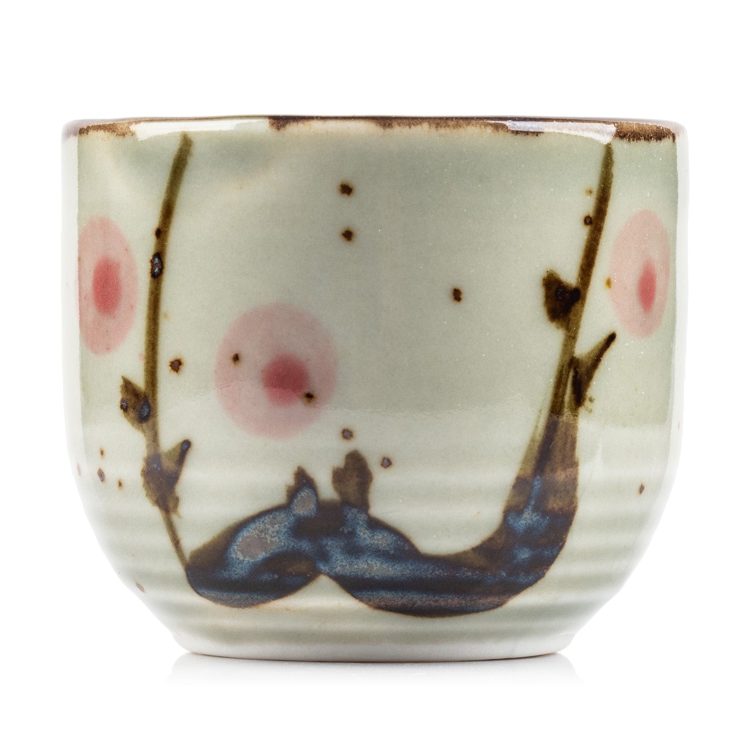 Ume Japanese Ceramic Sake Cup