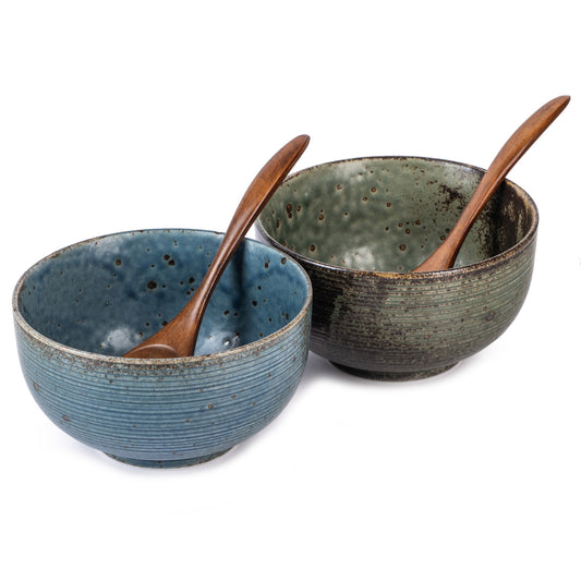 Wabi Sabi Premium Small Japanese Bowl Set