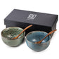 Wabi Sabi Premium Small Japanese Bowl Set