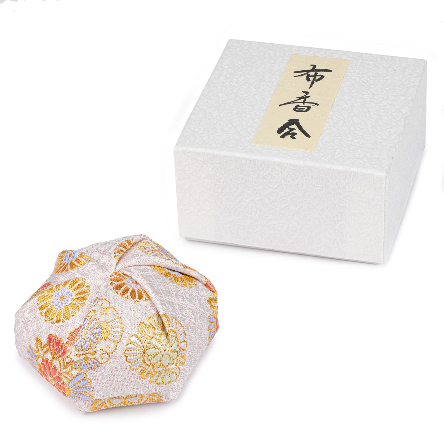 White Floral Traditional Japanese Jewellery Box